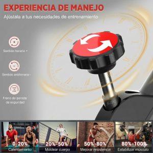 Bicicleta Spinning Estatica Frecuencia Cardiaca Bluetooth