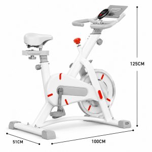 Bicicleta Spinning Transmision Correa Monitor Estatica Fija