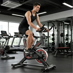 Bicicleta Spinning Monitor Frecuencia Cardiaca Estatica