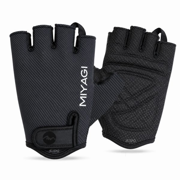 Guantes Deportivos Miyagi Gimnasio Pesas Ciclismo Fitness