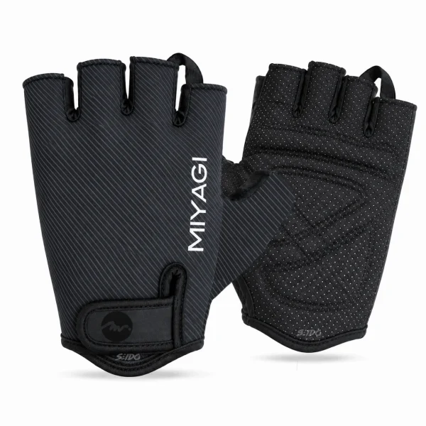 Guantes Deportivos Miyagi Gimnasio Pesas Ciclismo Fitness