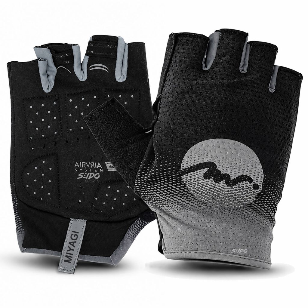 Guantes Deportivos Miyagi Proteccion Gimnasio Pesas Fitness
