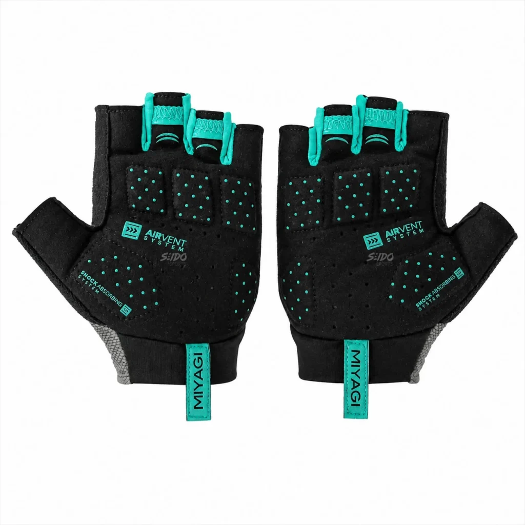 Guantes Deportivos Miyagi Proteccion Gimnasio Pesas Fitness