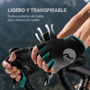 Guantes Deportivos Miyagi Proteccion Gimnasio Pesas Fitness