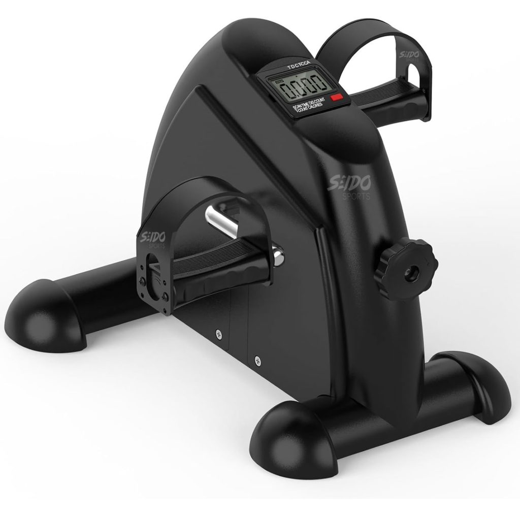 Mini Bicicleta Estatica Ejercitador Pedal Portatil Monitor