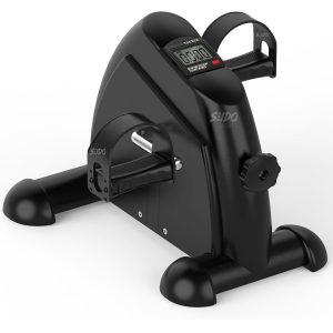 Mini Bicicleta Estatica Ejercitador Pedal Portatil Monitor