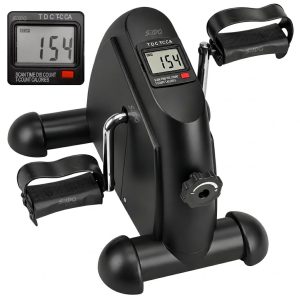Mini Bicicleta Estatica Ejercitador Pedal Portatil Monitor