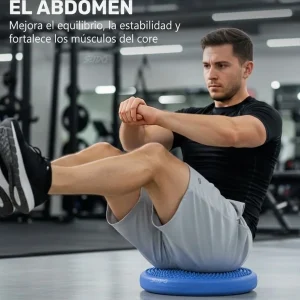 Balón Inestable Cojín Mini Bosu Equilibrio Yoga Pilates Gym