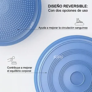 Balón Inestable Cojín Mini Bosu Equilibrio Yoga Pilates Gym