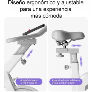 Bicicleta Spinning Monitor Transmision Correa Estatica Fija