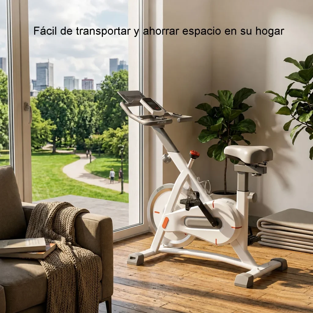 Bicicleta Spinning Monitor Transmision Correa Estatica Fija