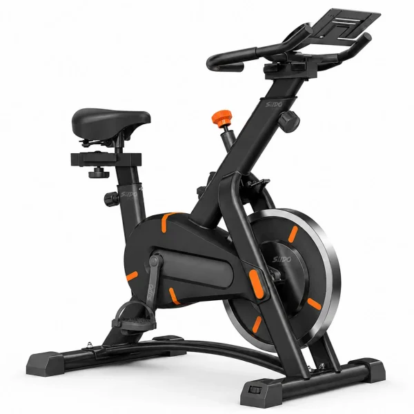 Bicicleta Spinning Monitor Transmision Correa Estatica Fija