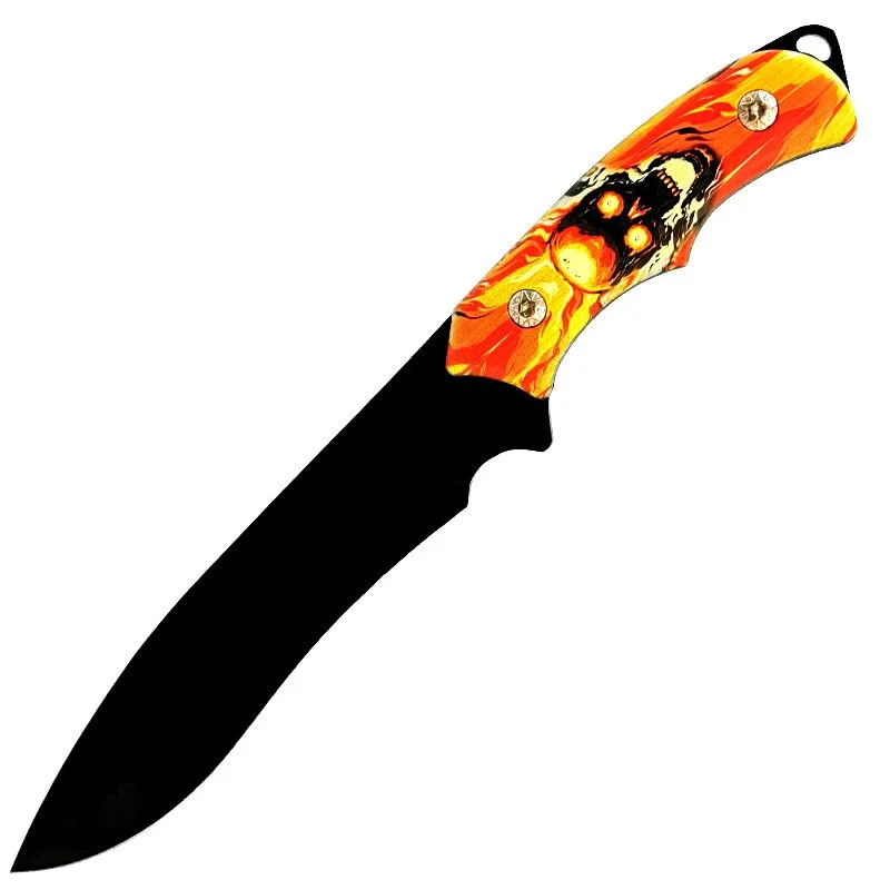 Cuchillo Táctico Acero Camping Supervivencia Con Estuche