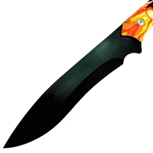 Cuchillo Táctico Acero Camping Supervivencia Con Estuche