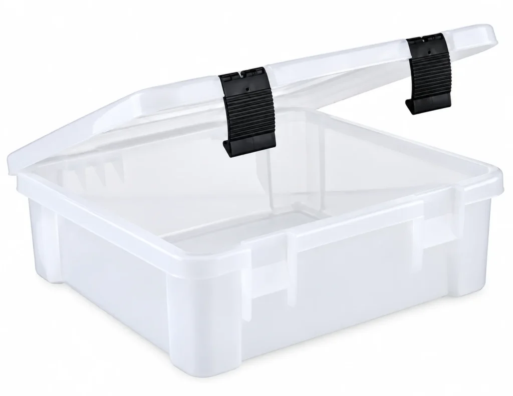 Caja Organizadora Para Aparejos De Pesca Plano Camping