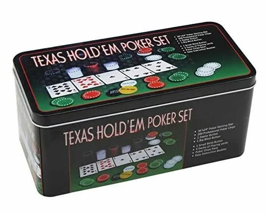 Set De Poker Tipo Casino Texas Hold 200 Piezas