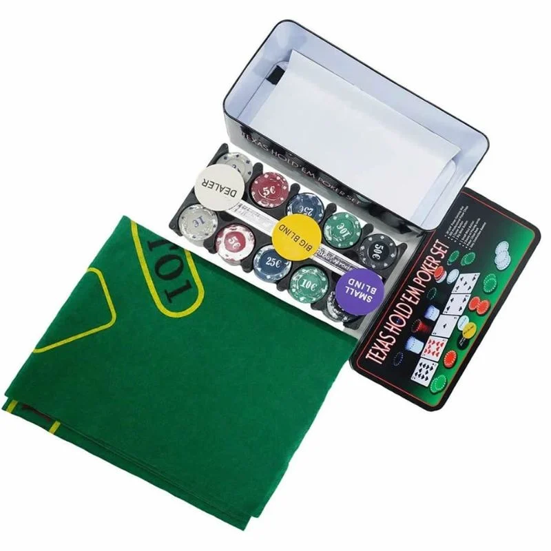 Set De Poker Tipo Casino Texas Hold 200 Piezas