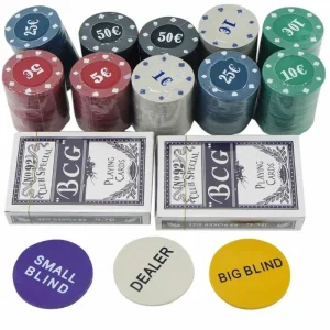 Set De Poker Tipo Casino Texas Hold 200 Piezas