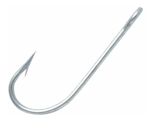 Anzuelo De Pesca Deportiva #1 Con Púa Acero al Carbón 2.8 Cm