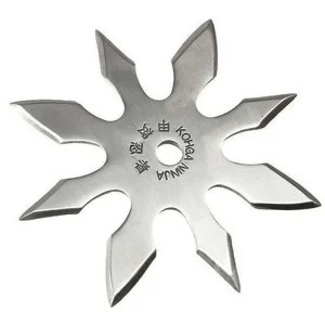 Estrella Ninja De Lanzar 8 Puntas Shuriken Con Estuche