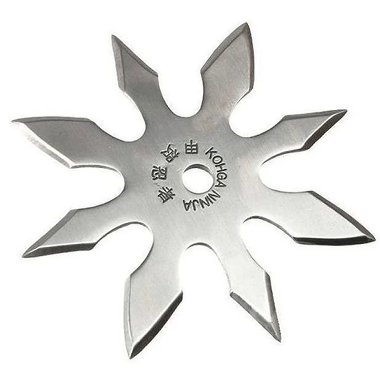 Estrella Ninja De Lanzar 8 Puntas Shuriken Con Estuche