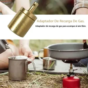 Adaptador Para Recargar Pipetas De Estufas De Camping