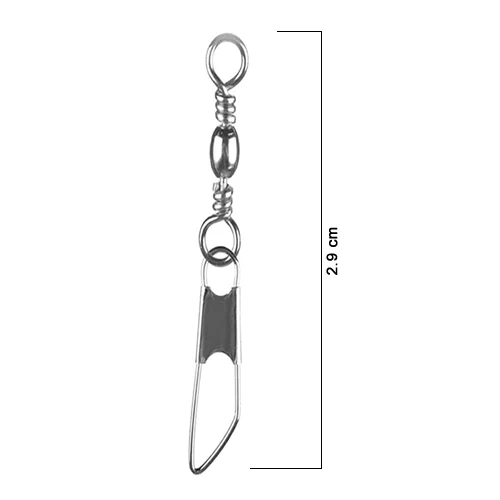 Girador Rotador #9 Con Gancho Pesca Deportiva Acero 55 Lb