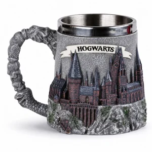 Vaso Taza Skull Mug Harry Potter Casas Hogwarts Coleccionable
