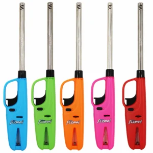 Encendedor Mechero Recargable Butano Cocina Llama Ajustable