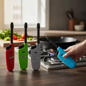 Encendedor Antorcha Mechero Cocina + 1 Recarga Gas Butano