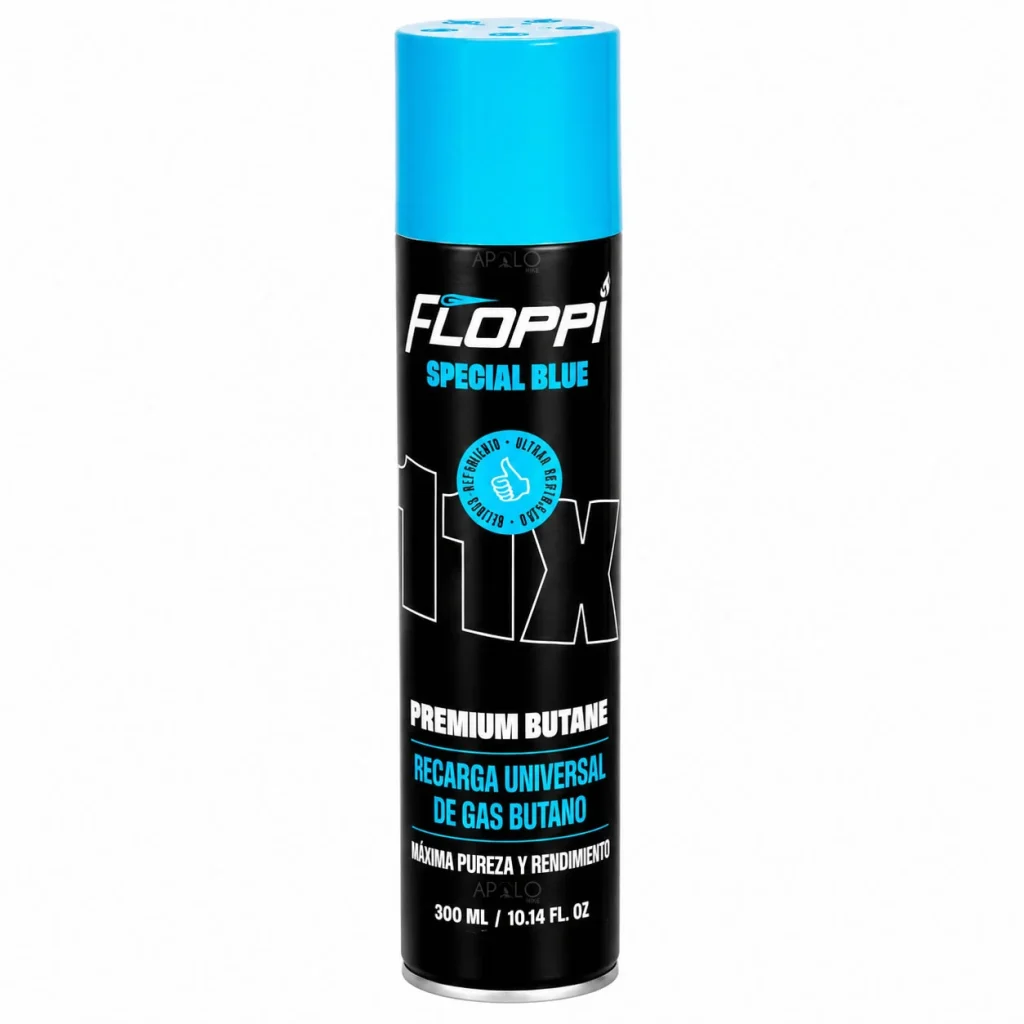 Recarga Gas Butano Tanque 300 Ml Soplete Encendedor + Adaptador