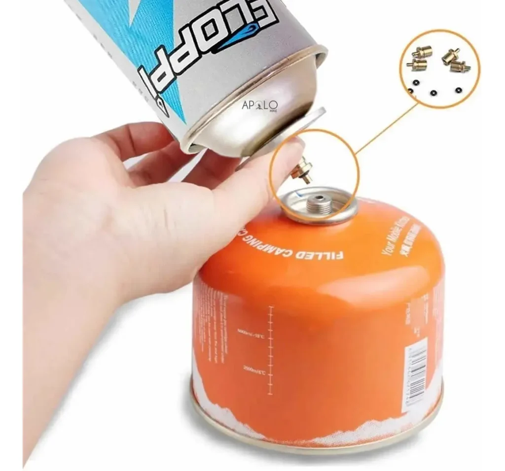 Tanque Gas Butano X 4 Und Cocina Soplete Encendedor Camping