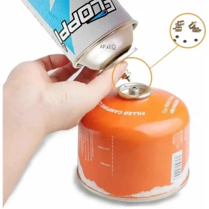 Tanque Gas Butano X 4 Und Cocina Soplete Encendedor Camping