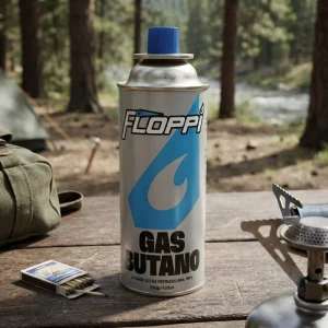 Tanque Gas Butano X 2 Und Cocina Soplete Encendedor Camping