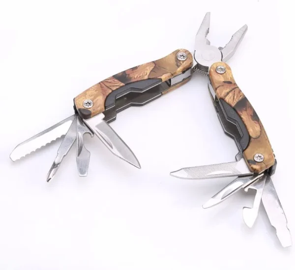 Mini Alicate Multiusos Pinza Navaja Destornillador Camping