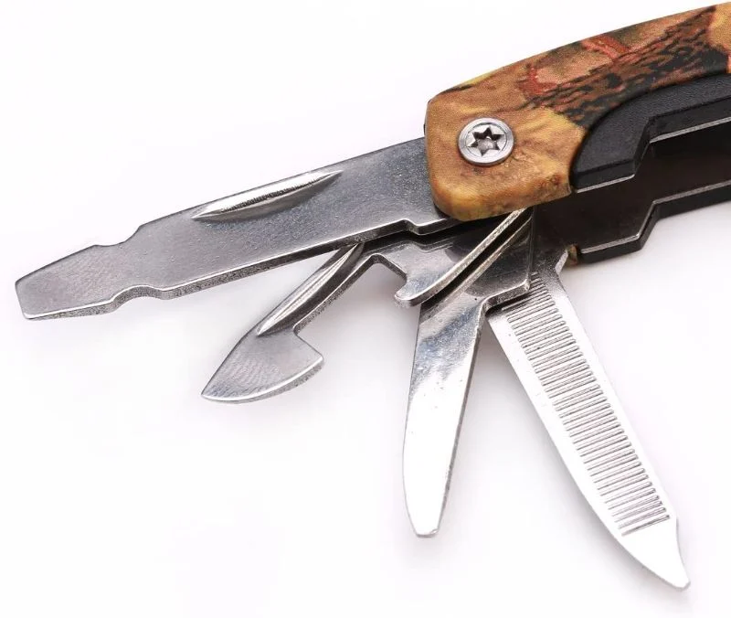 Mini Alicate Multiusos Pinza Navaja Destornillador Camping