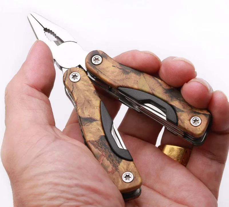 Mini Alicate Multiusos Pinza Navaja Destornillador Camping