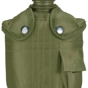 Cantimplora Tactica Botella Militar 1 Litro Con Estuche Y Jarra