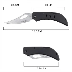 Navaja 4 Huecos Puñal Cuchillo Táctico Militar Patecabra