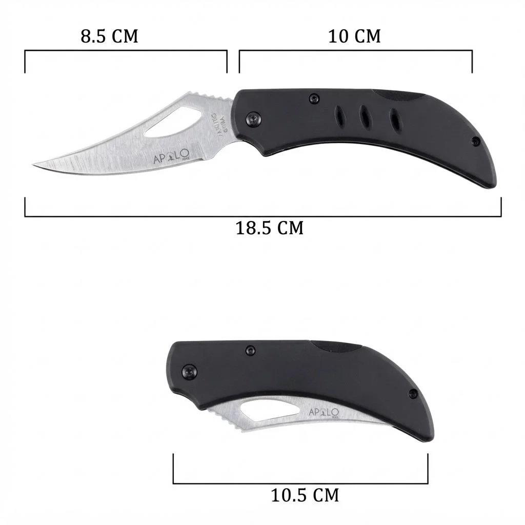Navaja 4 Huecos Puñal Cuchillo Táctico Militar Patecabra