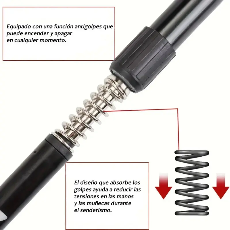 Baston De Caminata Senderismo Trekking Telescopico Camping