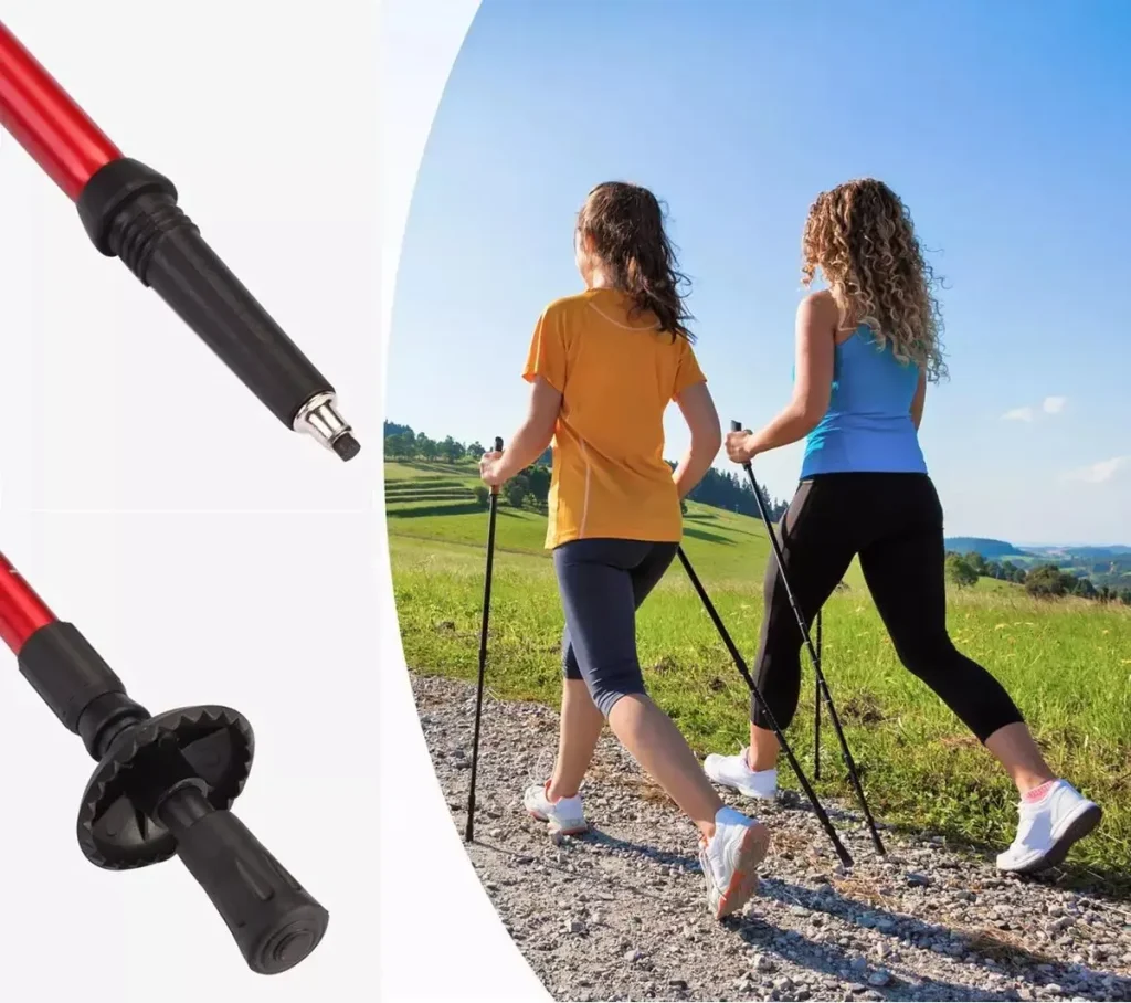 Baston De Caminata Senderismo Trekking Telescopico Camping