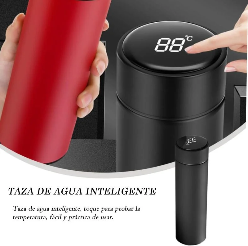 Termo Para Bebidas Calientes Y Frias Con Control Temperatura