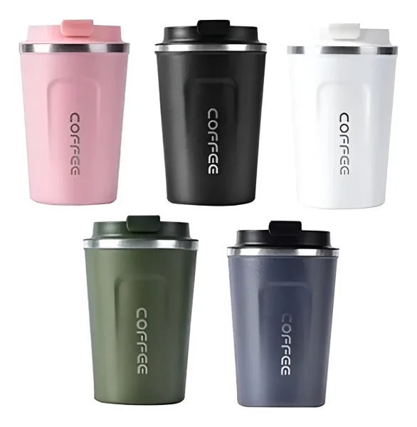 Termo Vaso Termico Botella Acero Inoxidable 380 Ml Frio Y Caliente