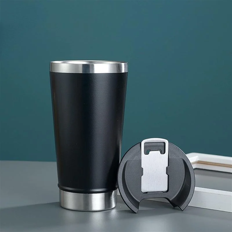 Termo Portátil Acero Inoxidable Termico Calor Frío 500ml Cafe