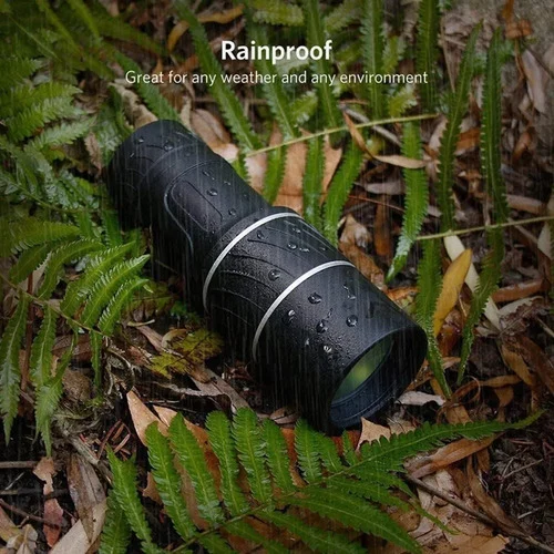 Monocular De 16×52 Lente Telescopio Fotografías Paisajes
