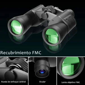 Binoculares Profesional Zoom 70×70 Óptica BaK-7 Con Estuche
