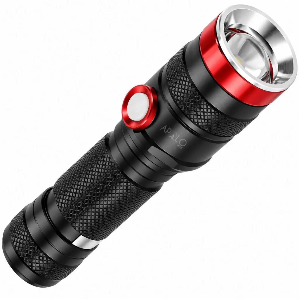Linterna Táctica LED Recargable Zoom 1000 Lúmenes + Bateria