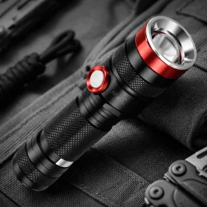 Linterna Táctica LED Recargable Zoom 1000 Lúmenes + Bateria