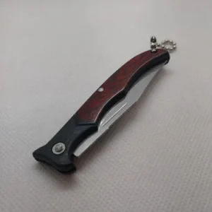 Navaja Táctica Llavero Acero Inoxidable Plegable Camping